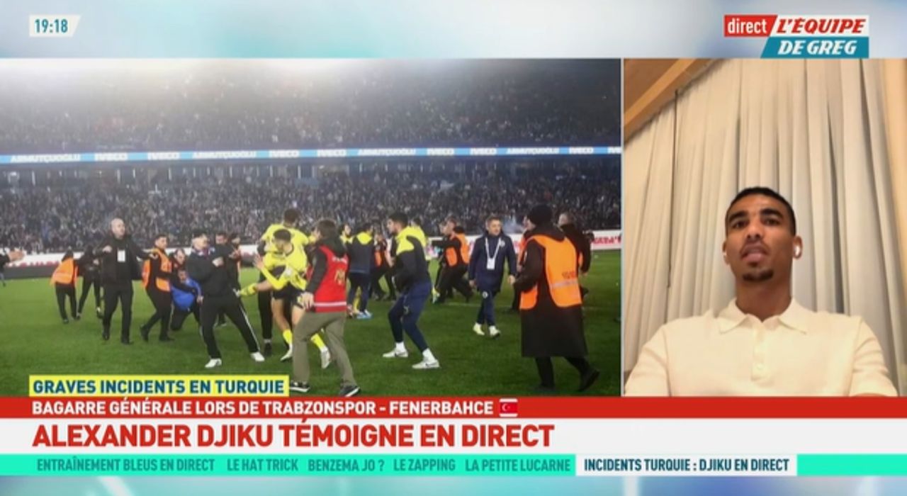 Fenerbahçeli Alexander Djiku Trabzonspor maçındaki olayları L'Equipe'e anlattı: 
