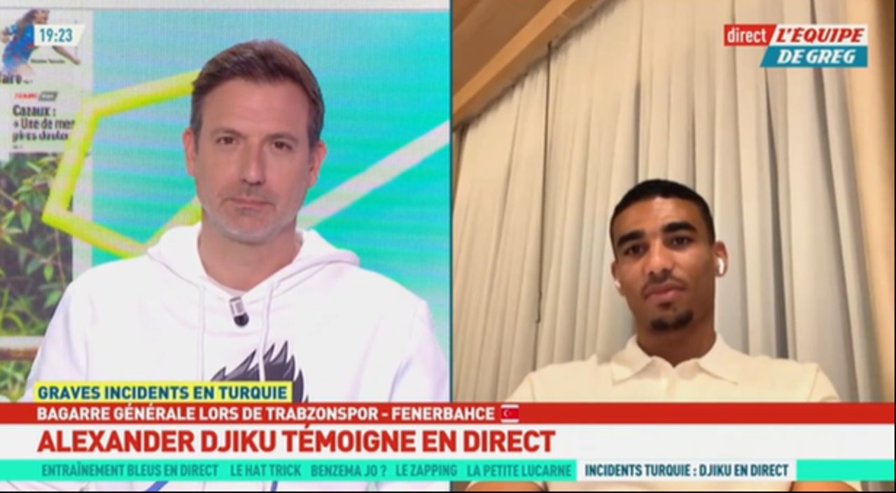 Fenerbahçeli Alexander Djiku Trabzonspor maçındaki olayları L'Equipe'e anlattı: 