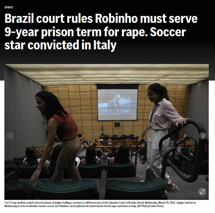 Süper Lig'in eski yıldızı Robinho'ya toplu cinsel saldırıdan 9 yıl hapis! Ama bakın cezasını nasıl çekecek - 2. Resim