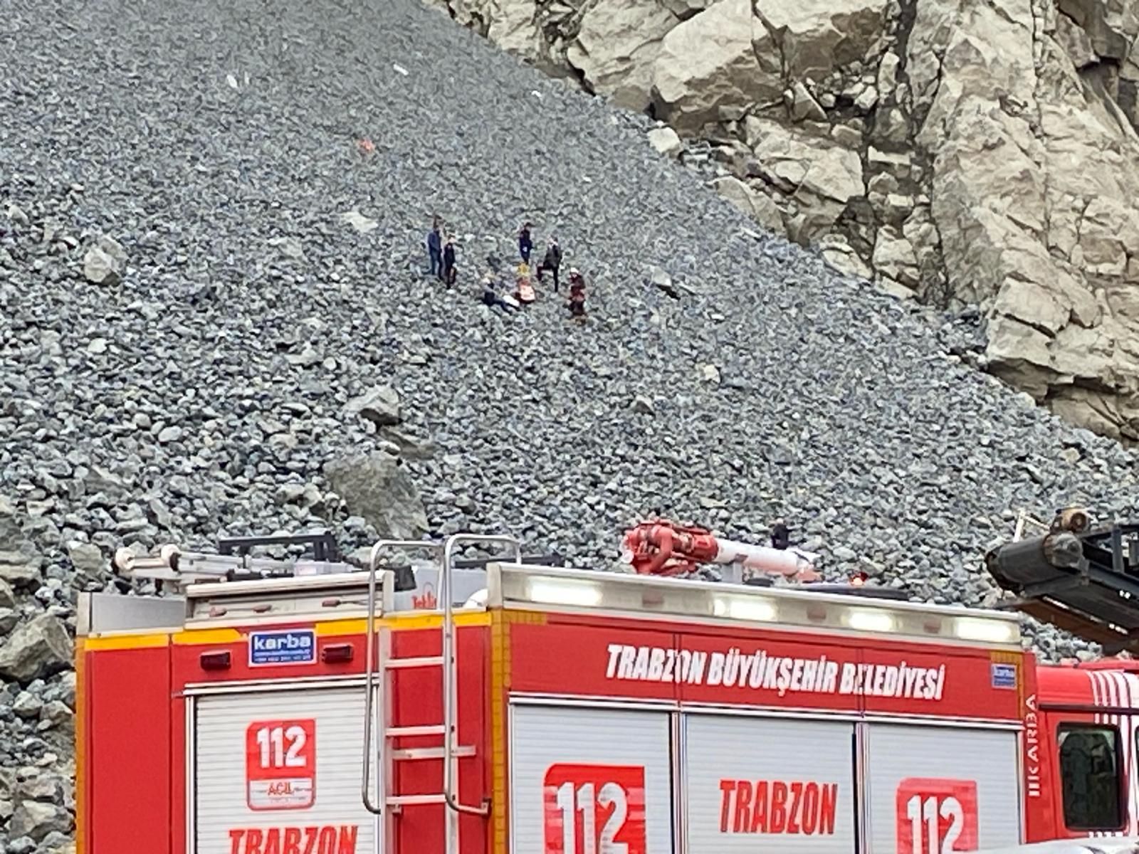Taş ocağında feci olay: Kayalıklardan düşen işçi öldü - 1. Resim
