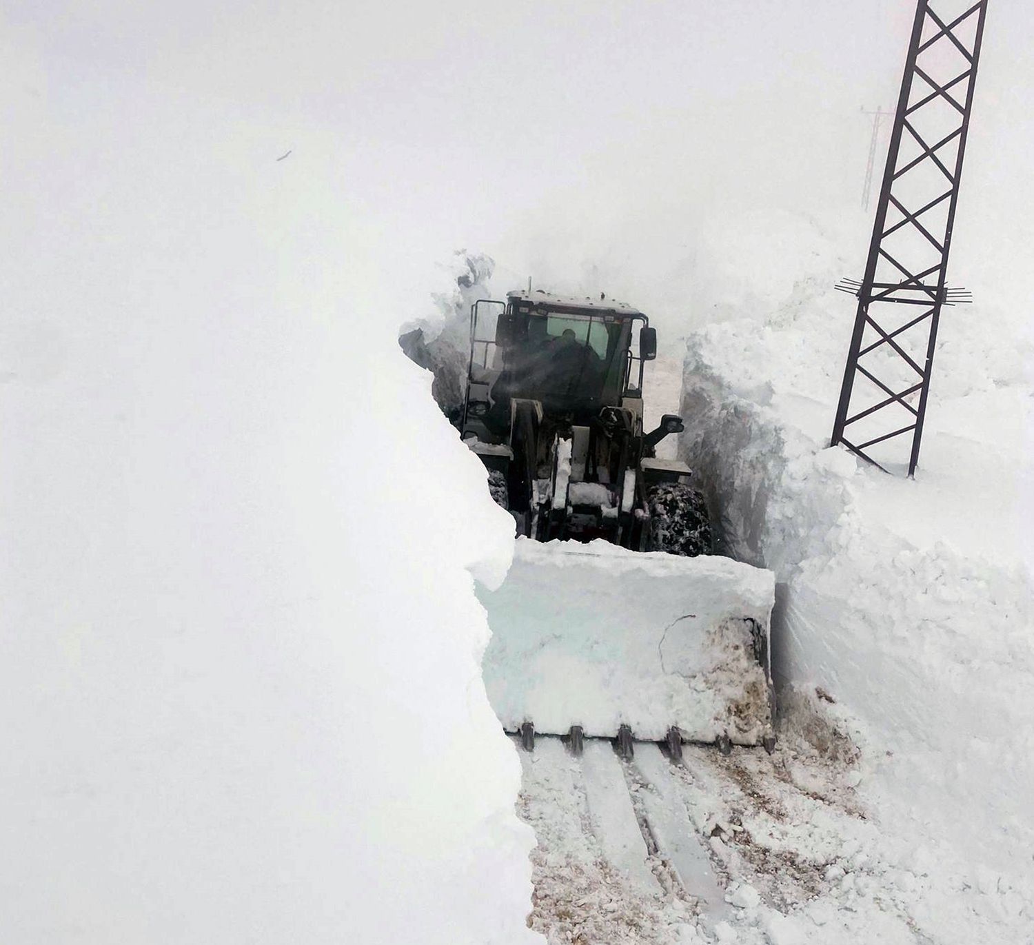 Mart ayında lapa kapa kar yağdı, okullar tatil edildi! Haberler peş peşe geldi... - 1. Resim