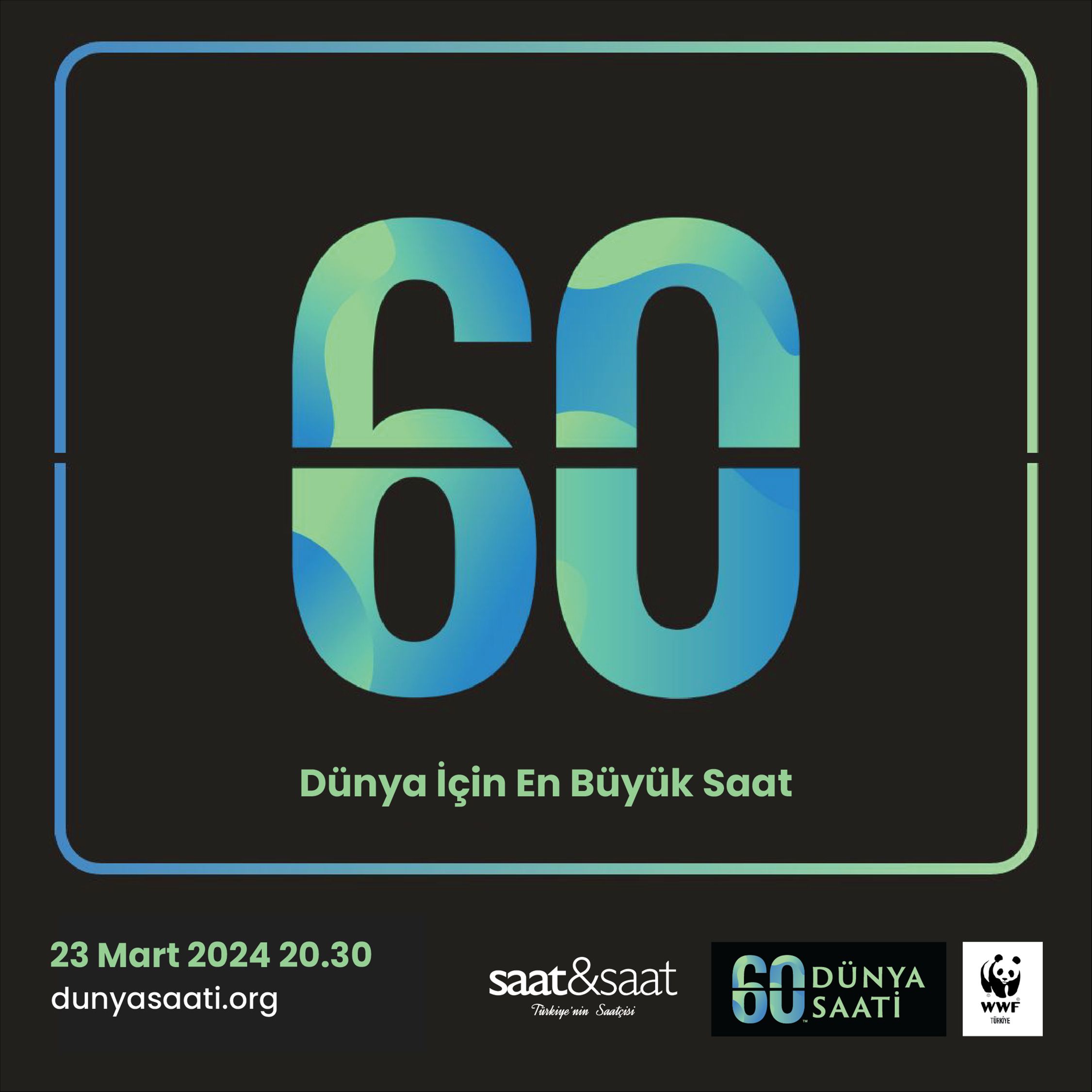 Dünya için bir saat ver! Işıklar 20.30'da kapanacak - 1. Resim