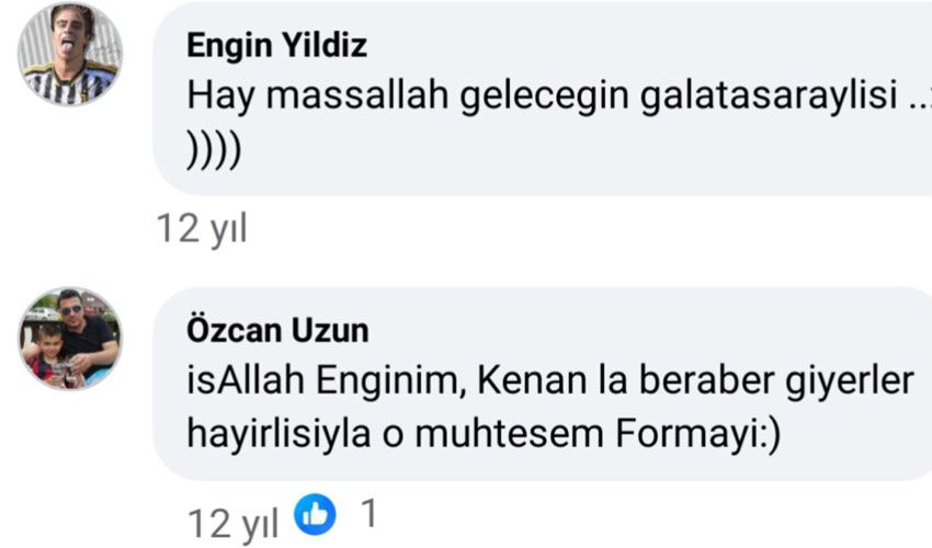 Kenan Yıldız ve Can Uzun'un çocukken çektirdiği fotoğraflar gündem oldu! Hangi takımı tuttukları ortaya çıktı - 2. Resim