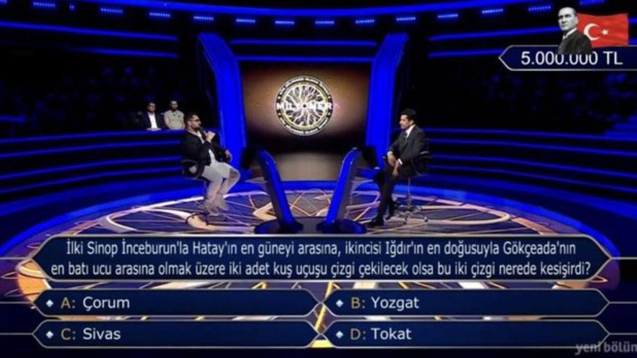 Milyoner'de büyük heyecan! Türkiye 5 milyonluk soruya kilitlendi - 3. Resim