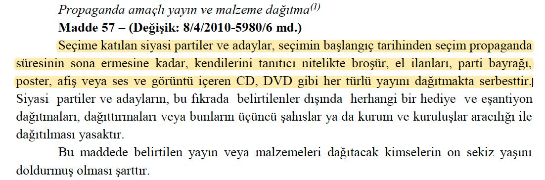 Seçim propaganda yasağı 30 Mart günü saat 18.00'de başlayacak Seçim propaganda yasağı 30 Mart günü saat 18.00'de başlayacak - 3. Resim