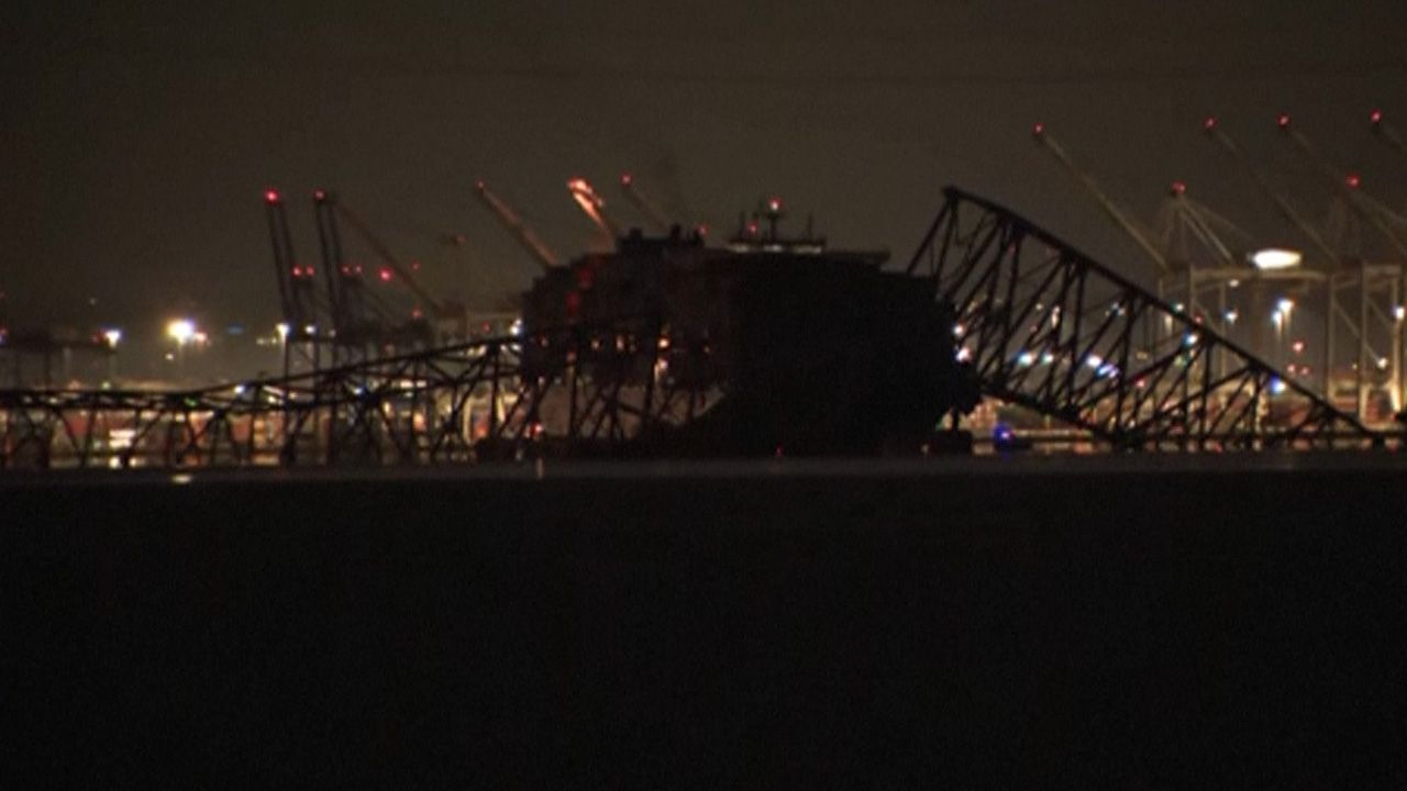 ABD'nin Baltimore kentindeki Francis Scott Key Köprüsü çöktü! Çok kişiden haber alınamıyor - 1. Resim