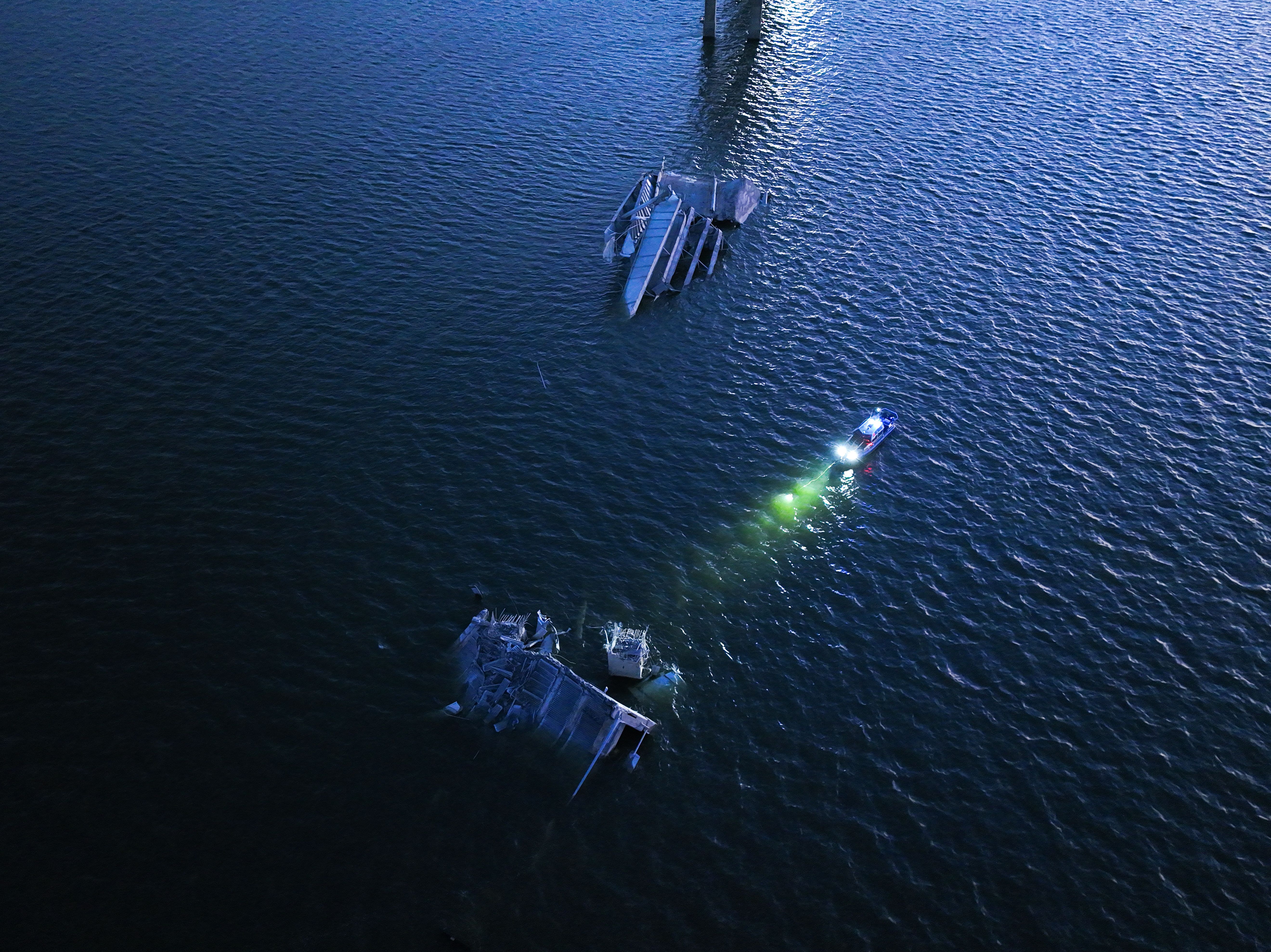 ABD'nin Baltimore kentindeki Francis Scott Key Köprüsü çöktü! Çok kişiden haber alınamıyor - 2. Resim