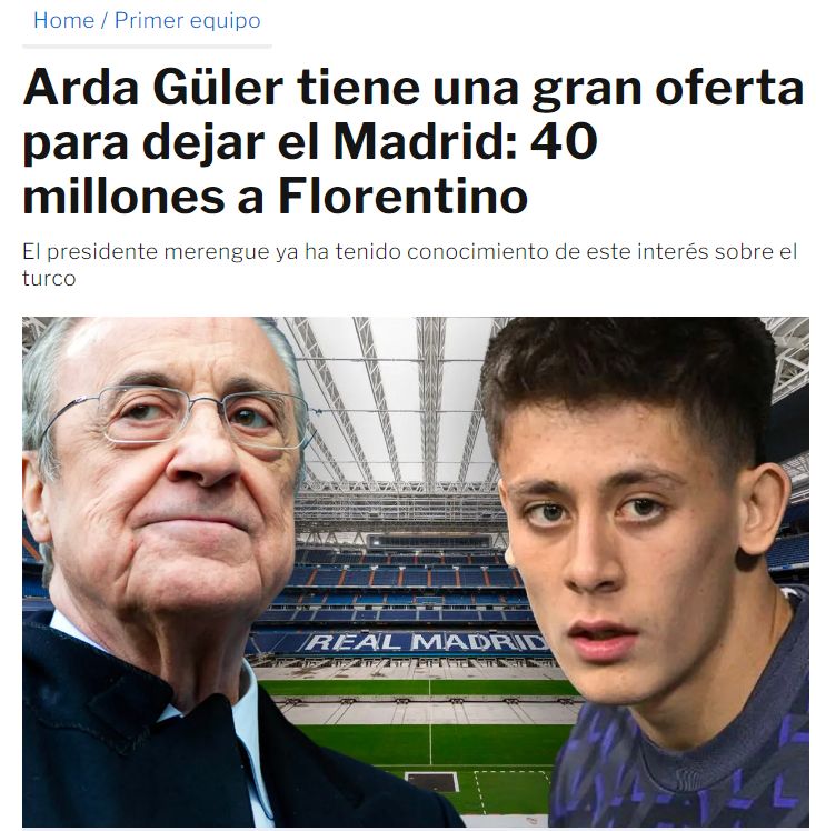 Avrupa devi Arda Güler için kesenin ağzını sonuna kadar açtı! Bayern Münih Real Madrid'in kapısını 40 milyonla çalacak - 1. Resim