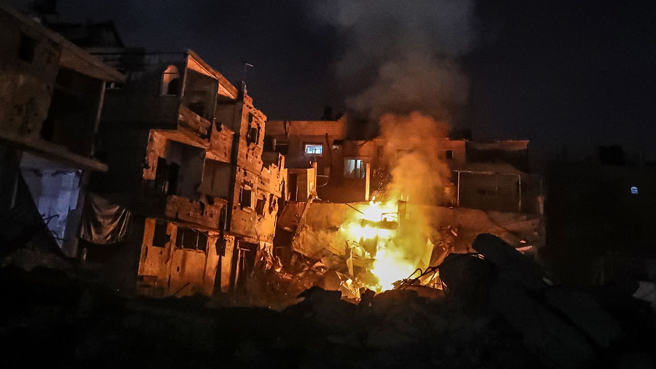 Gazze'de son durum... İsrail'in vahşeti durmuyor! Gece boyunca saldırdılar - 1. Resim