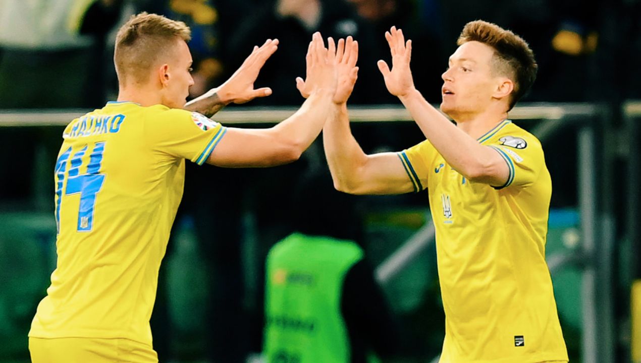 Ukrayna'dan tarihi zafer! Savaşın gölgesinde EURO 2024 bileti kaptılar - 1. Resim