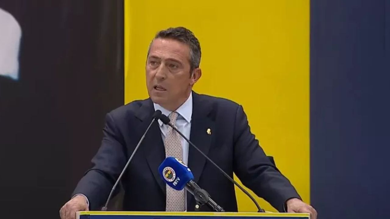 Fenerbahçe Yüksek Divan Kurulu'nda gerginlik! Ali Koç yerinden kalktı - 1. Resim
