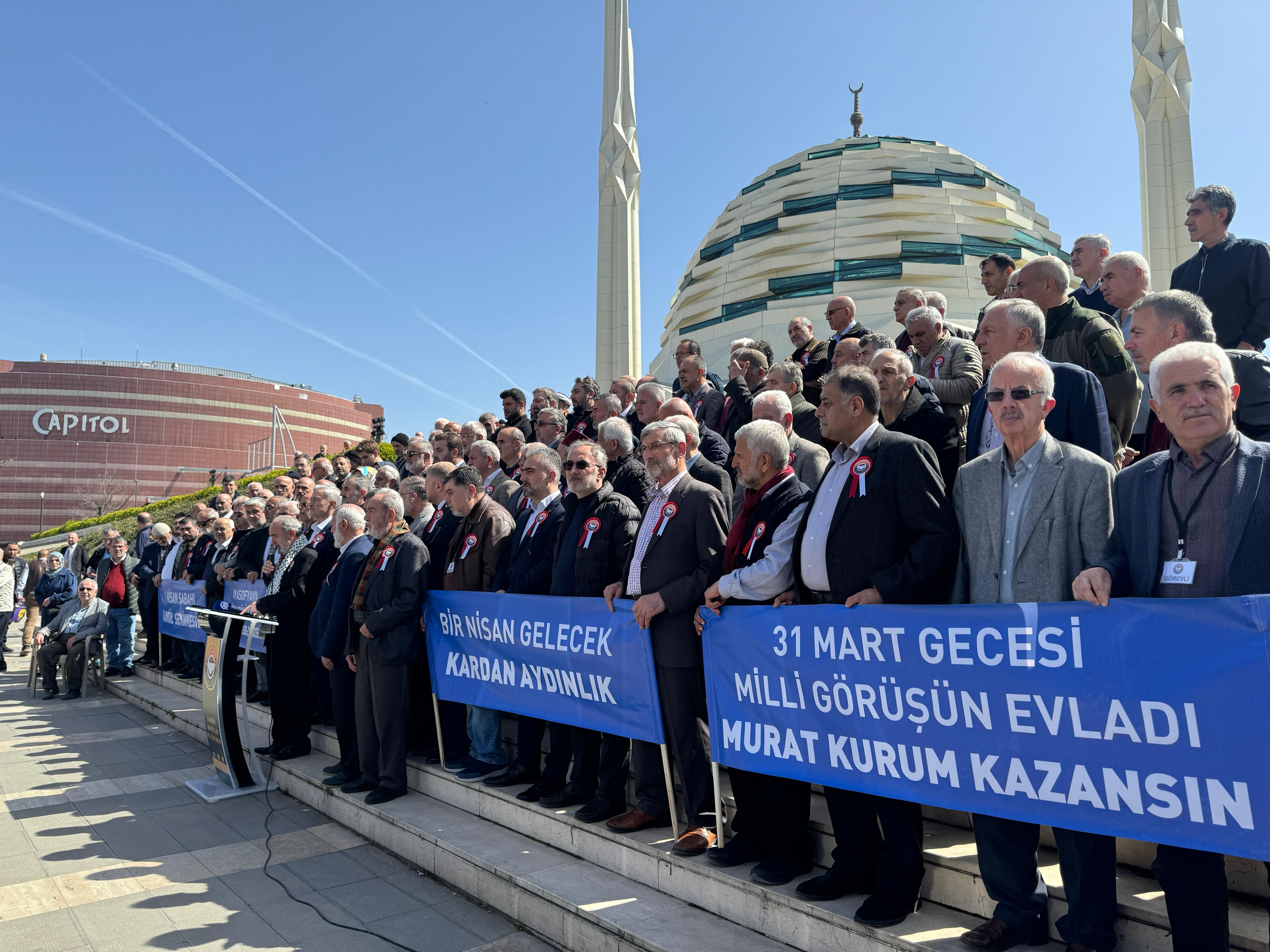 Ne Saadet ne de YRP! Milli Görüşçüler İstanbul'da Murat Kurum'u destekleyeceğini açıkladı - 2. Resim