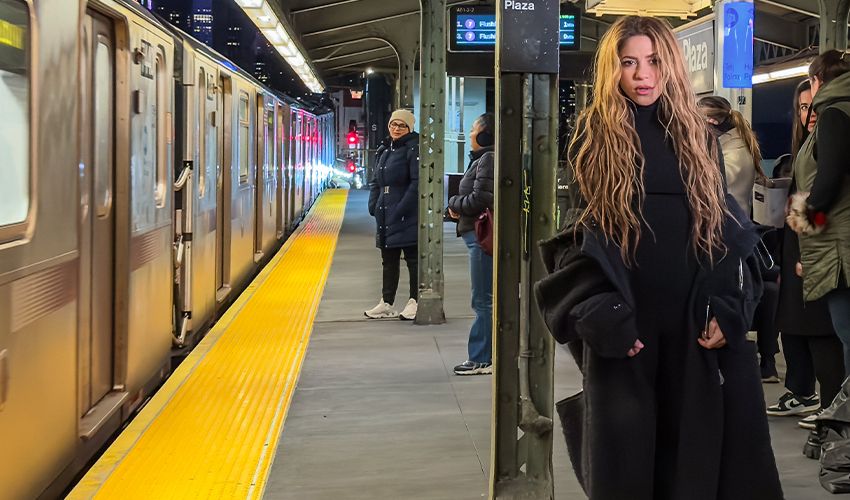 Ünlü şarkıcı Shakira metroda! Mahzun bakışlarının nedeni ortaya çıktı - 2. Resim