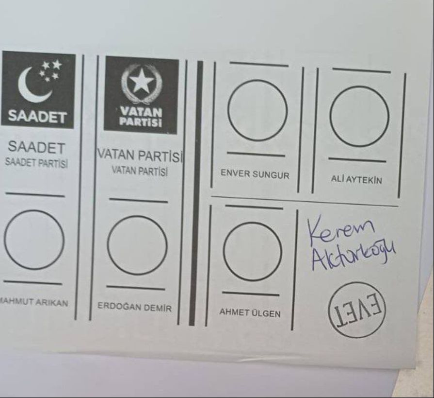 Kayseri'de bir seçmen oyunu Mauro Icardi'ye attı: Kayseri'de bir seçmen oyunu Mauro Icardi'ye attı: