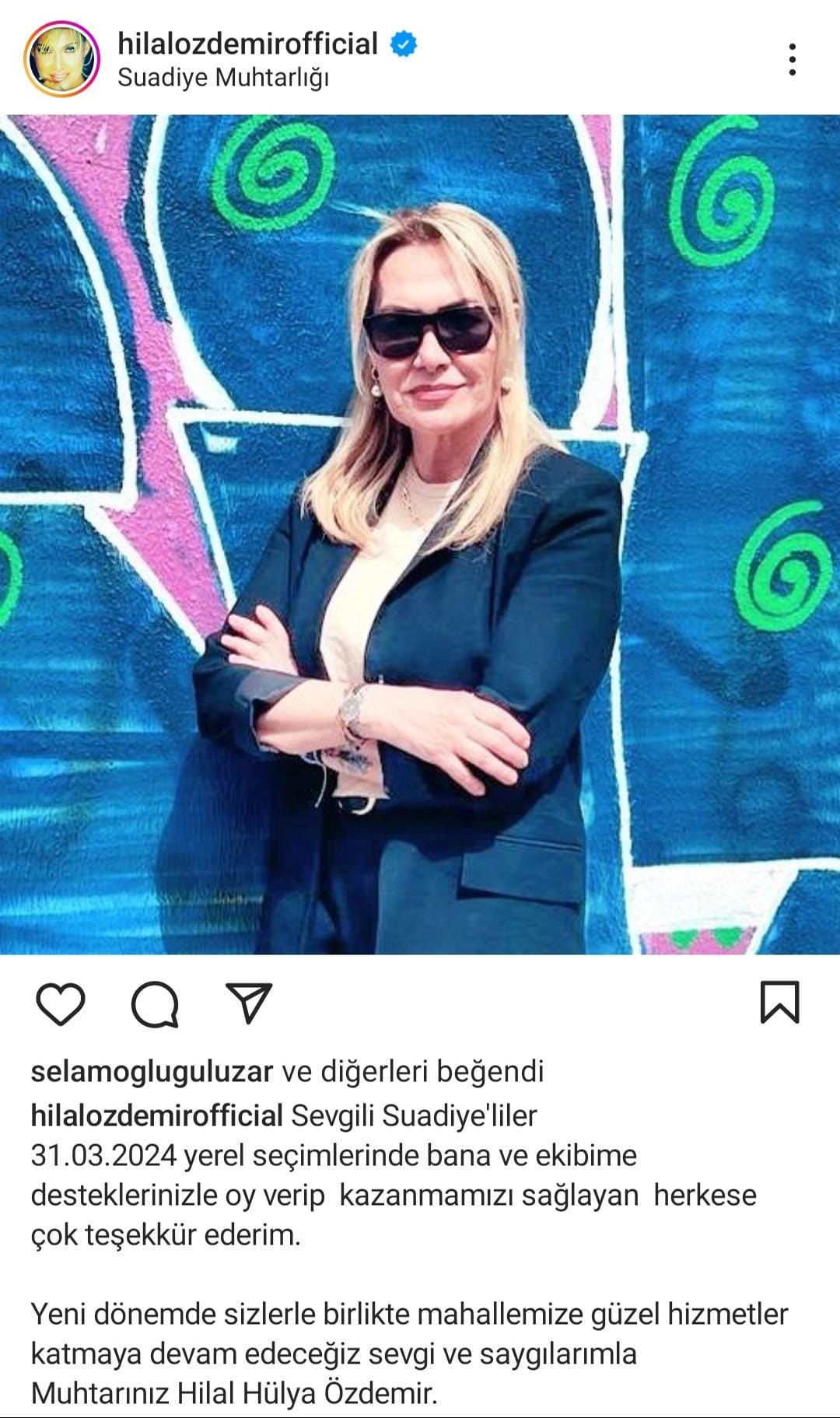 Adaylığını açıklamıştı! Türkücü Hilal Özdemir muhtar seçildi Adaylığını açıklamıştı! Türkücü Hilal Özdemir muhtar seçildi - 1. Resim