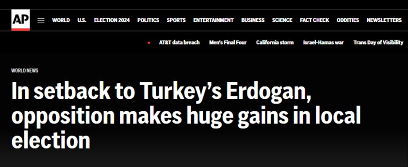 Dünyada gündem Türkiye'deki seçimler! Her manşette şaşkınlık var Dünyada gündem Türkiye'deki seçimler! Her manşette şaşkınlık var - 2. Resim