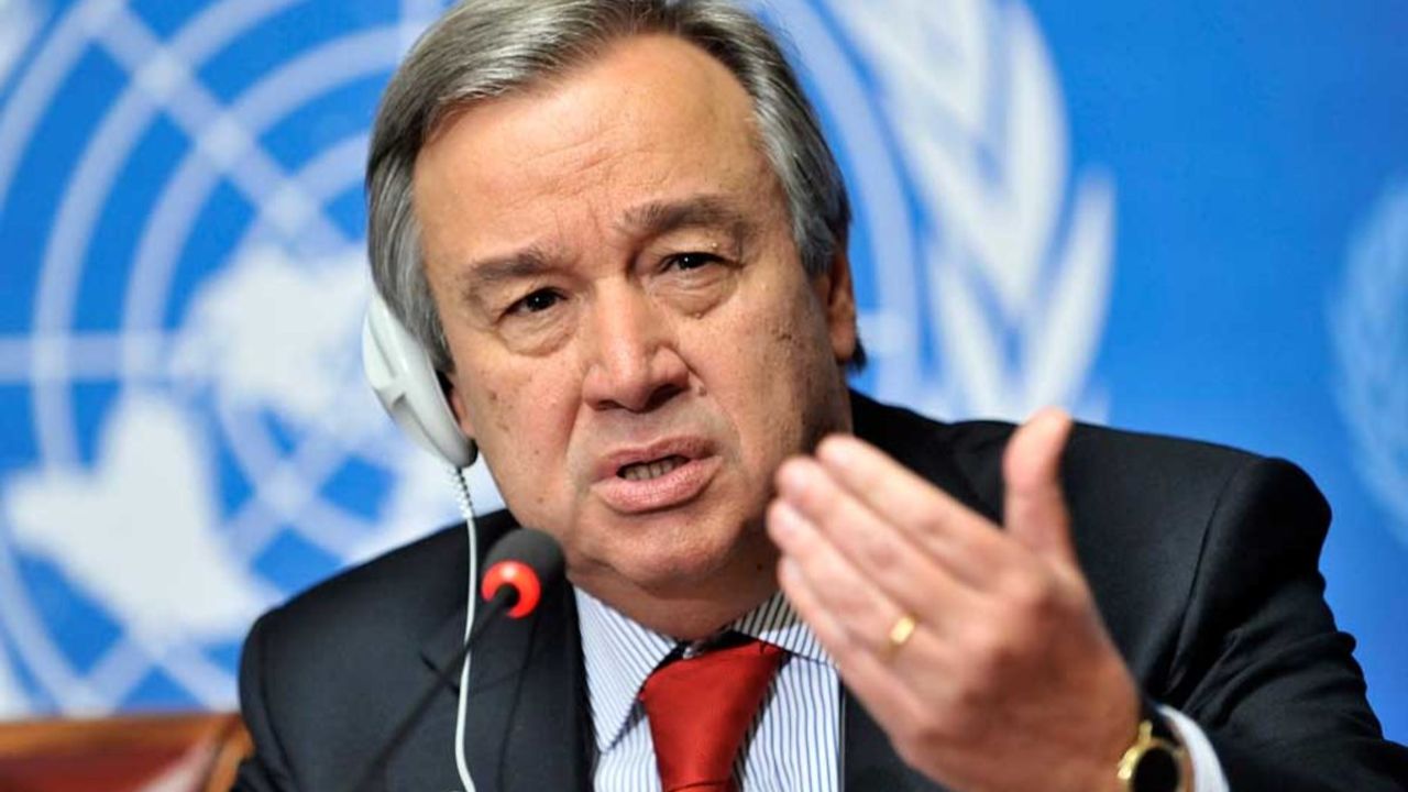 BM Genel Sekreteri Antonio Guterres, İsrail&#039;in Şam&#039;a yaptığı hava saldırısını kınadı