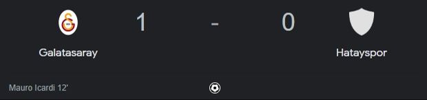 Galatasaray Hatayspor maçı 1-0'lık Galatasaray üstünlüğü ile sona erdi Galatasaray Hatayspor maçı 1-0'lık Galatasaray üstünlüğü ile devam ediyor - 1. Resim