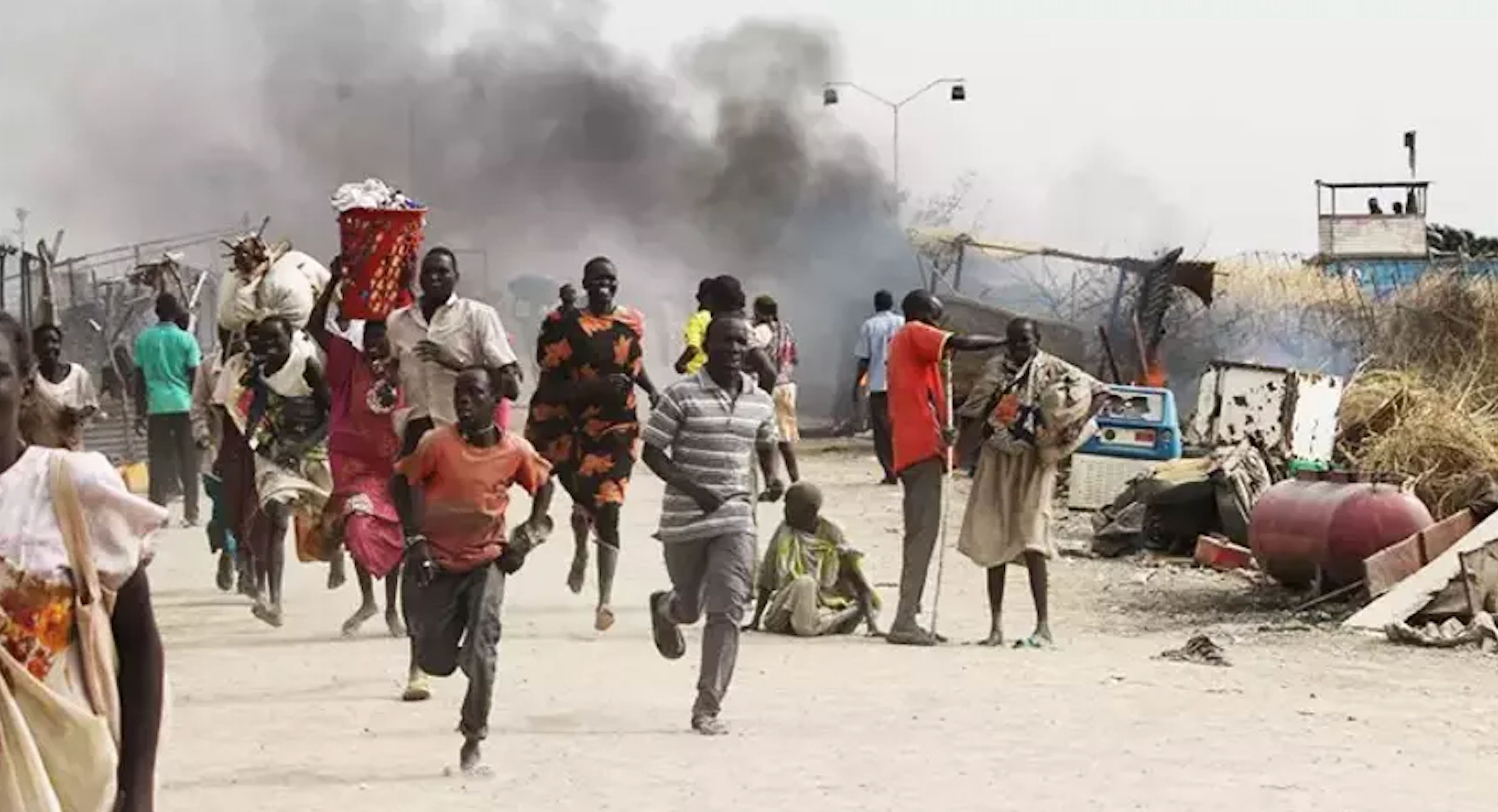 Günay Sudan'da korkunç saldırı - 12 kişi öldürüldü, 15 çocuk kayıp Günay Sudan'da korkunç saldırı - 12 kişi öldürüldü, 15 çocuk kayıp - 1. Resim