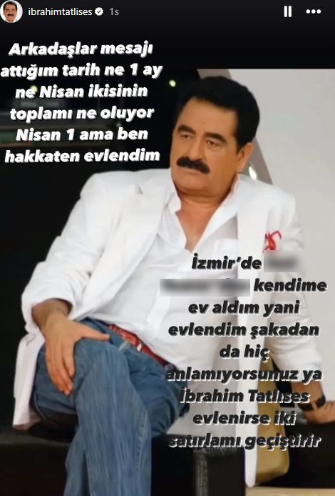 “Seçimi kaybettim, evleniyorum” demişti: İbrahim Tatlıses gerçeği açıkladı - 1. Resim