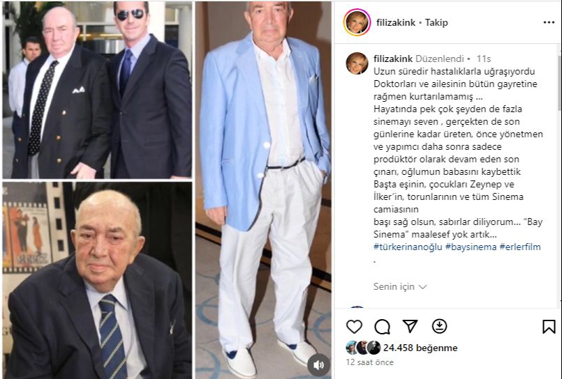 Ünlü isimlerden Türker İnanoğlu’nun vefatının ardından başsağlığı mesajları Ünlü isimlerden Türker İnanoğlu’nun vefatının ardından başsağlığı mesajları - 2. Resim