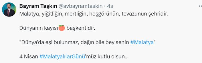 Dünya Malatyalılar Günü 4 Nisan'da kutlanıyor Dünya Malatyalılar Günü 4 Nisan'da kutlanıyor - 3. Resim