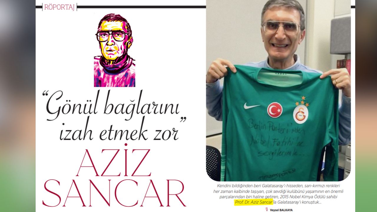 Nobel ödüllü Aziz Sancar, Galatasaray ve Okan Buruk'a övgü Nobel ödüllü Aziz Sancar, Galatasaray ve Okan Buruk'a övgü - 1. Resim
