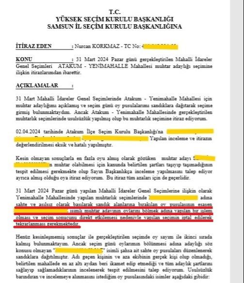 Samsun'daki muhtarlık seçimlerinde bir garip olay! Kafa karıştıran benzerlik ve 'Survivor' detayı Samsun'daki muhtarlık seçimlerinde bir garip olay! Kafa karıştıran benzerlik ve 'Survivor' detayı - 3. Resim