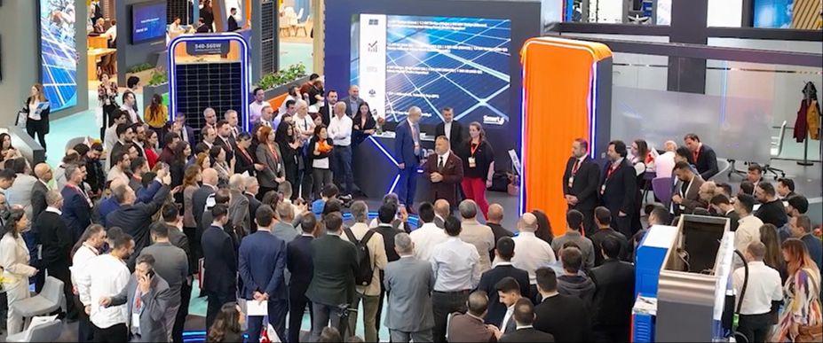 Smart Güneş Teknolojileri SolerEX İstanbul Fuarı’nda Ürün Lansmanı Yaptı! Smart Güneş Teknolojileri SolerEX İstanbul Fuarı’nda Ürün Lansmanı Yaptı! - 2. Resim