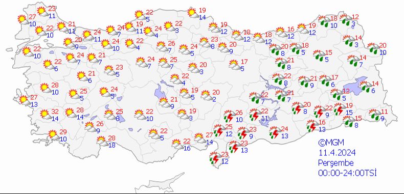 Meteoroloji'den sağanak uyarısı! Sıcaklıklar düşüyor... İşte il il hava durumu - 5. Resim