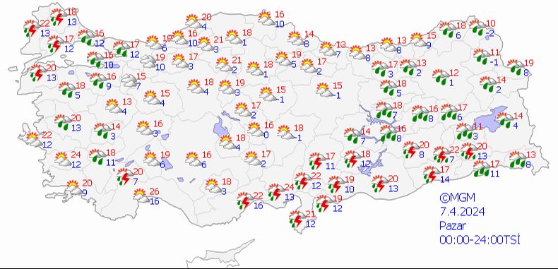 Meteoroloji'den sağanak uyarısı! Sıcaklıklar düşüyor... İşte il il hava durumu - 1. Resim