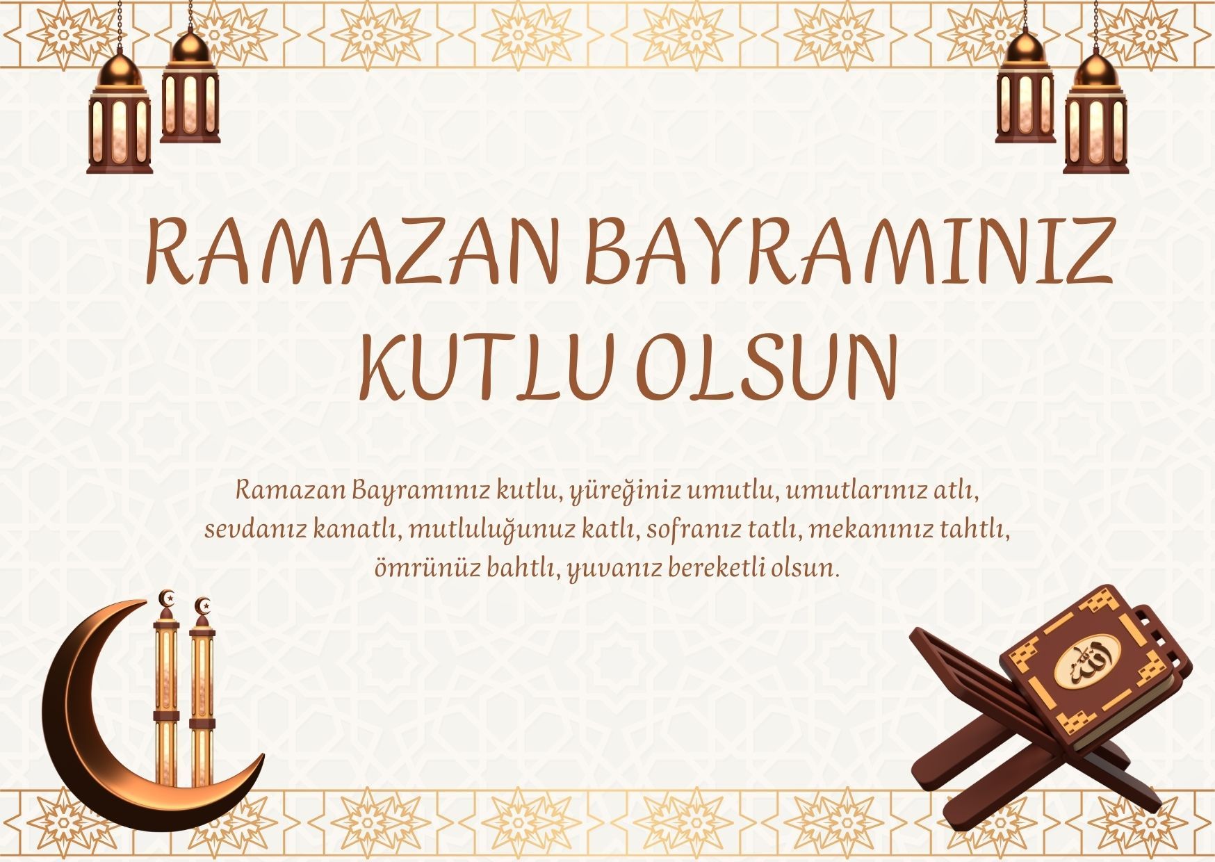 Ramazan Bayramı kutlama mesajı... 2024 en yeni uzun ve kısa bayram tebrik mesajları Ramazan Bayramı kutlama mesajı... 2024 en yeni uzun ve kısa bayram tebrik mesajları - 2. Resim