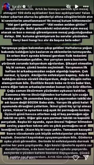Survivor Turabi 'son kez açıklıyorum' dedi, bilinmeyenleri anlattı: Acun abi kurtardı beni... Survivor Turabi 'son kez açıklıyorum' dedi, bilinmeyenleri anlattı: Acun abi kurtardı beni... - 1. Resim