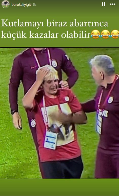 Okan Buruk'un oğlu Ali Yiğit'in  o görüntüsünün altından bakın ne çıktı! Kafasını tutarak sahadan ayrılmıştı Okan Buruk'un oğlu Ali Yiğit'in  o görüntüsünün altından bakın ne çıktı! Kafasını tutarak sahadan ayrılmıştı - 2. Resim