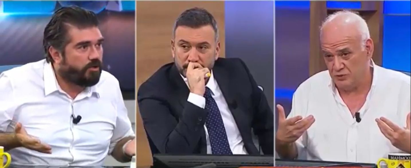 Rasim Ozan Kütahyalı ile Ahmet Çakar Beyaz Futbol canlı yayınında birbirine girdi! İfşa sonrası Ertem Şener'den jet açıklama Rasim Ozan Kütahyalı ile Ahmet Çakar Beyaz Futbol canlı yayınında yaka paça birbirine girdi! İfşa sonrası Ertem Şener'den jet açıklama - 1. Resim