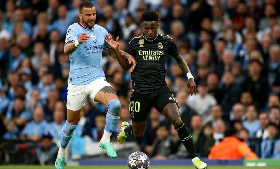 Real Madrid-Manchester City maçı 3-3'lük eşitlikle sona erdi Real Madrid-Manchester City maçı 2-1'lik Real Madrid üstünlüğü ile devam ediyor - 2. Resim