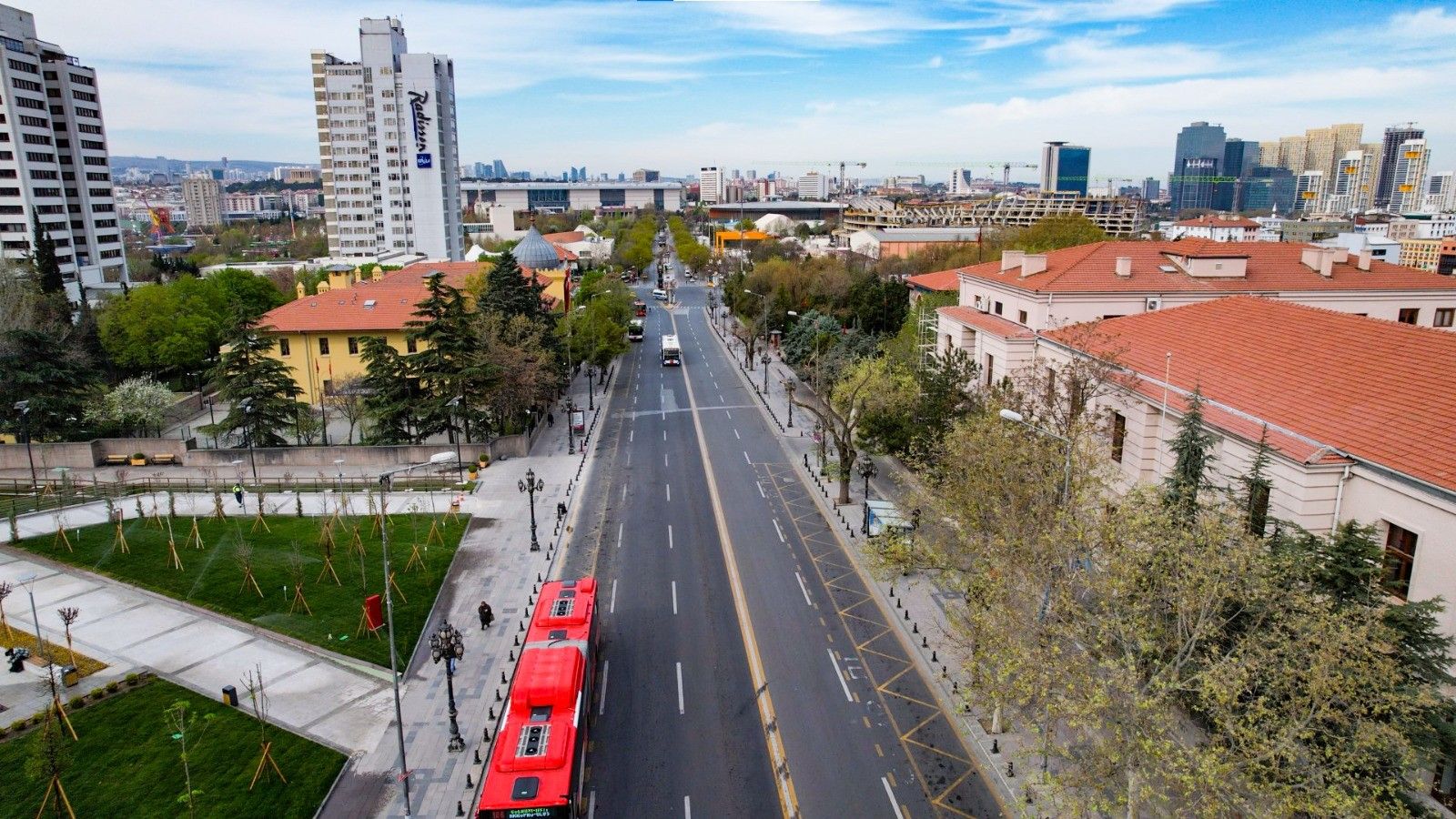 Ankara'nın en işlek caddeleri bayramın ilk günü boş kaldı - 1. Resim