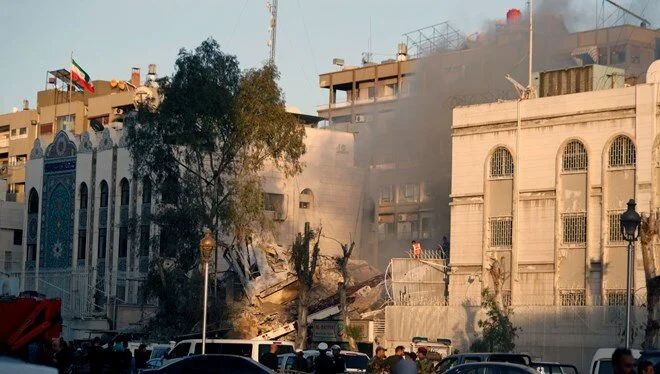 Şam saldırısı sonrası Tel Aviv-Tahran hattında gerilim tırmanıyor: 'İran bize saldırırsa...' Şam saldırısı sonrası Tel Aviv-Tahran hattında gerilim tırmanıyor: 'İran bize saldırırsa...' - 1. Resim