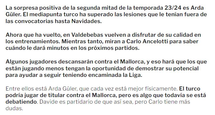 Arda Güler için özbeöz oğlu karşısına dikildi! Carlo Ancelotti için çember daralıyor Real Madrid... - 2. Resim