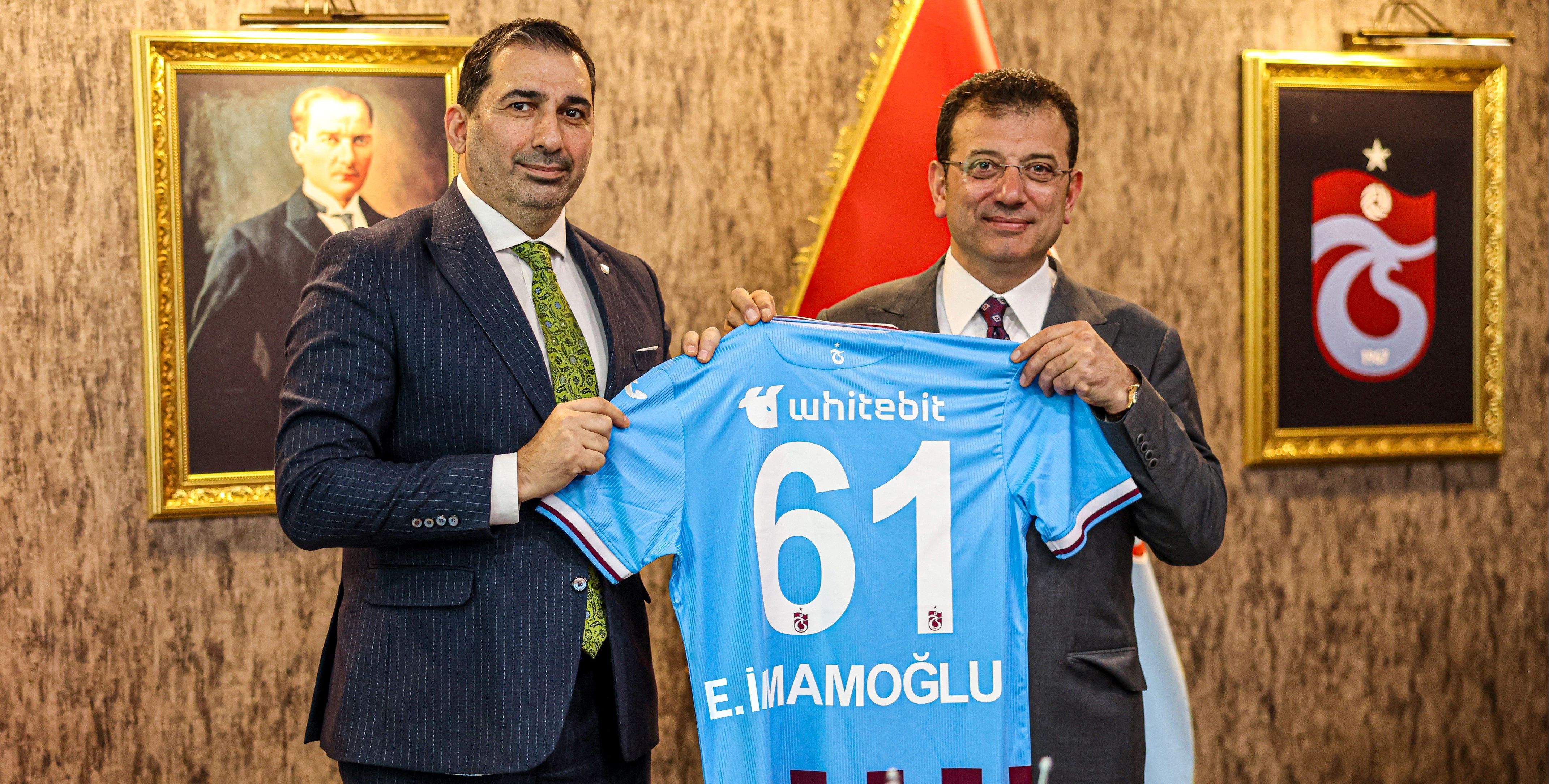 Ekrem İmamoğlu memleketi Trabzon'da! Bordo mavili kulübü de ziyaret etti - 2. Resim