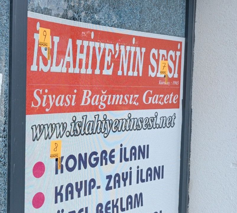 Gaziantep'te yerel gazetenin bürosu kurşunlandı Gaziantep'te yerel gazetenin bürosu kurşunlandı - 2. Resim