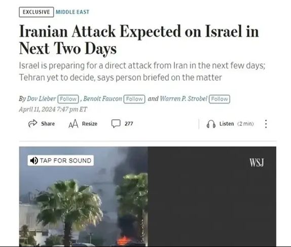İran'dan İsrail'e misilleme hazırlığı! ABD basını saldırı için saat verdi - 1. Resim