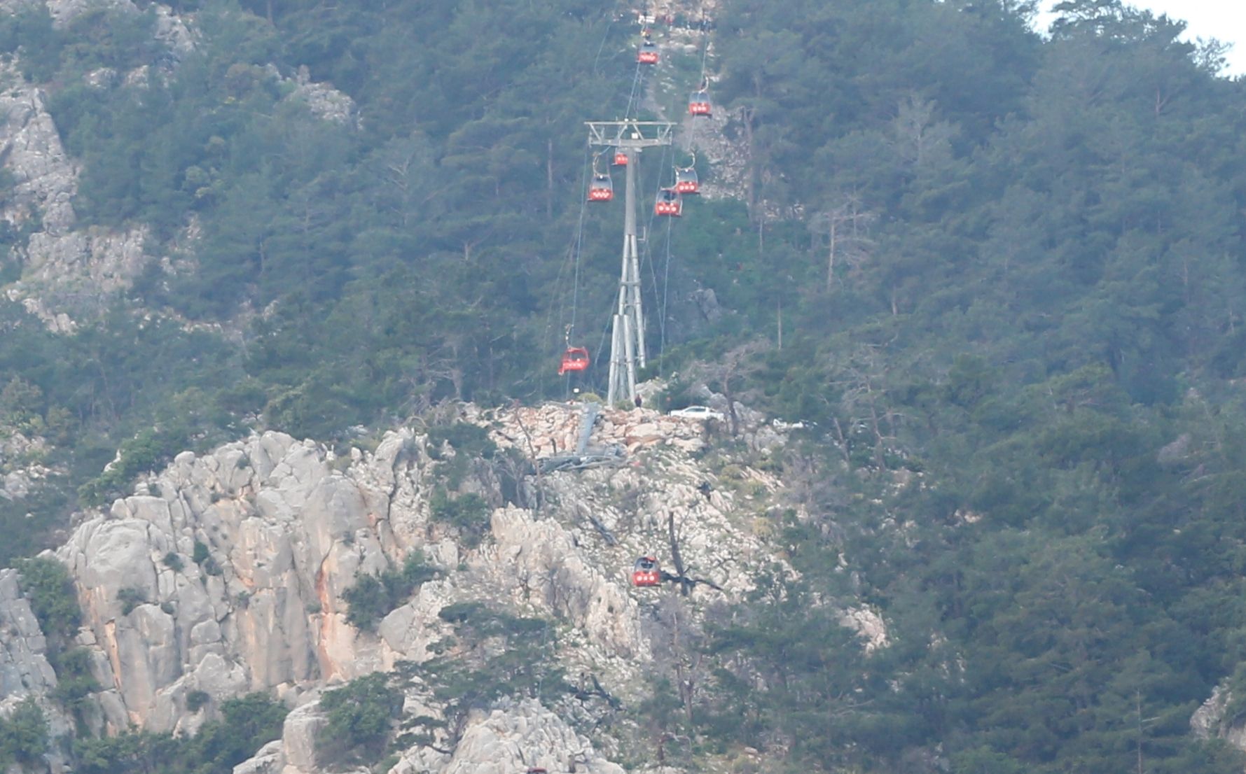 Antalya'da 23 saatlik teleferik operasyonu! 1 kişi öldü, 10 kişi yaralandı, 174 kişi kurtarıldı - 2. Resim
