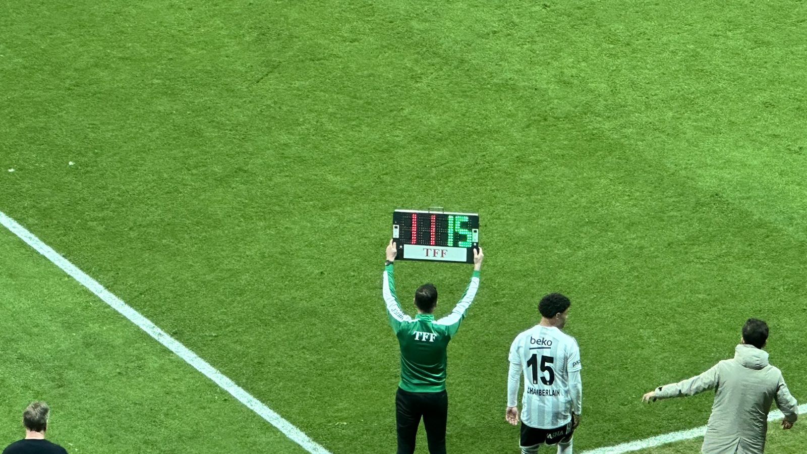 Beşiktaş'ta Chamberlain geri döndü! Samsunspor maçında oyuna dahil oldu - 1. Resim