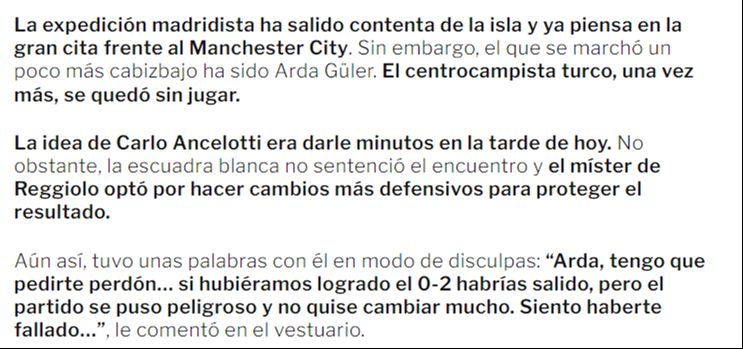 Ayıp ettin Ancelotti! Arda Güler'in sabrı doldu taştı! Real Madrid hayal kırıklığına dönüşüyor Ayıp ettin Ancelotti! Arda Güler'in sabrı doldu taştı! Real Madrid hayal kırıklığına dönüşüyor - 3. Resim