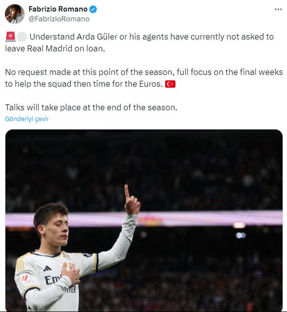 Elveda Real Madrid! Arda Güler "Ben gidiyorum" dedi resti çekti Ancelotti de onay verdi Elveda Real Madrid! Arda Güler "Ben gidiyorum" dedi resti çekti Ancelotti de onay verdi - 4. Resim