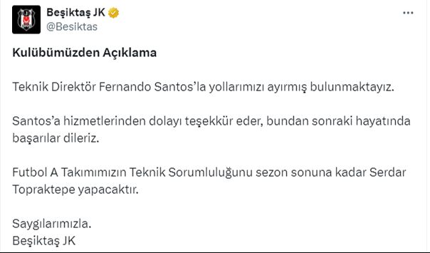 Fernando Santos'u gönderen Beşiktaş'a sürpriz aday! Teknik direktörlük koltuğuna o isim göz kırpıyor Fernando Santos'u gönderen Beşiktaş'a sürpriz aday! Teknik direktörlük koltuğuna o isim göz kırpıyor - 1. Resim