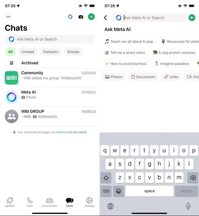 WhatsApp, yapay zeka ile aramalarınızı kolaylaştıracak! WhatsApp, yapay zeka ile aramalarınızı kolaylaştıracak! - 1. Resim