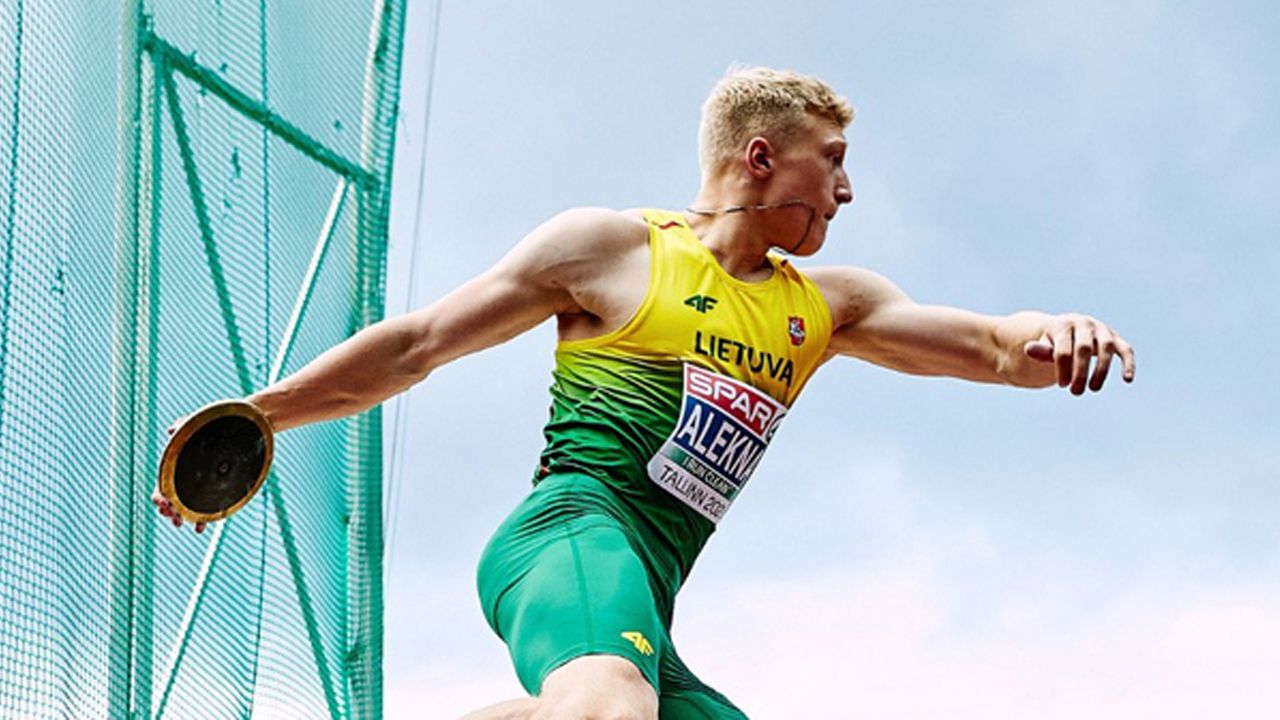 38 yıllık dünya rekorunu Litvanyalı atlet Mykolas Alekna kırdı