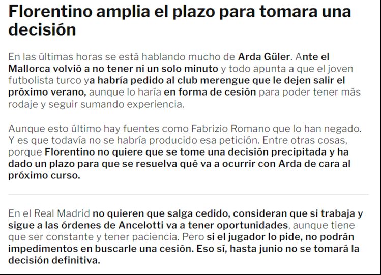Arda Güler'in Real Madrid'deki kaderi tamamen buna bağlı! Sezon sonunda gitmek istediği iddia edilmişti Arda Güler'in Real Madrid'deki kaderi tamamen buna bağlı! Sezon sonunda gitmek istediği iddia edilmişti - 2. Resim